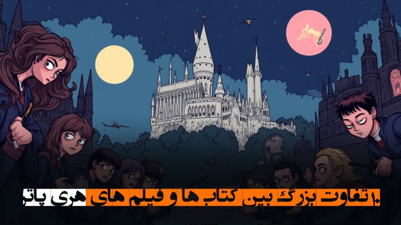 ۱۰ تفاوت بزرگ بین کتاب‌ها و فیلم‌های هری پاتر